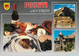 Recettes De Cuisine - Pounti - Auvergne - Multivues - Gastronomie - CPM - Voir Scans Recto-Verso - Recipes (cooking)