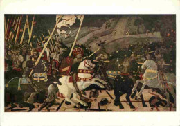 Art - Peinture - Paolo Uccello - The Battle Of San Romano - National Gallery - CPM - Voir Scans Recto-Verso - Peintures & Tableaux