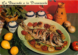 Recettes De Cuisine - Daurade à La Provencale - Carte Neuve - Gastronomie - CPM - Voir Scans Recto-Verso - Küchenrezepte