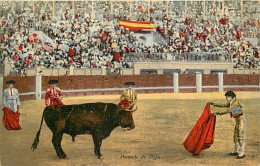 Corrida - Pasanda De Capa - Colorisée - Art Peinture - CPM - Voir Scans Recto-Verso - Corrida