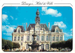 87 - Limoges - L'Hotel De Ville - Flamme Postale Du Palais Sur Vienne - CPM - Voir Scans Recto-Verso - Limoges