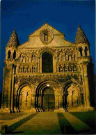 86 - Poitiers - L'Eglise Notre Dame La Grande - Vue De Nuit - Flamme Postale - CPM - Voir Scans Recto-Verso - Poitiers