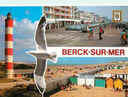 62 - Berck Sur Mer - Multivues - Phare - Automobiles - Plage - CPM - Voir Scans Recto-Verso - Berck