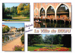 59 - Douai - Multivues - Fleurs - CPM - Voir Scans Recto-Verso - Douai