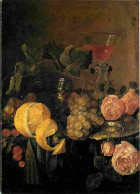 Art - Peinture - Jan Davidsz De Heem - Still Life Of Fruit And Flowers - Detail - CPM - Voir Scans Recto-Verso - Paintings