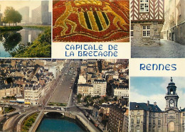 35 - Rennes - Multivues - CPM - Voir Scans Recto-Verso - Rennes