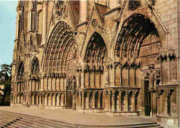 18 - Bourges - La Cathédrale Saint Etienne - Les Cinq Portails - Carte Neuve - CPM - Voir Scans Recto-Verso - Bourges