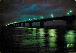 17 - Ile D'Oléron - Le Viaduc Oléron-Continent - Vue De Nuit - CPM - Voir Scans Recto-Verso - Ile D'Oléron