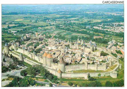 11 - Carcassonne - La Cité Médiévale - Vue Générale Aérienne - Carte Neuve - CPM - Voir Scans Recto-Verso - Carcassonne