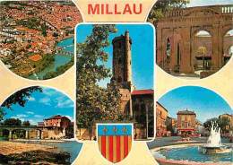 12 - Millau - Multivues - Blasons - CPM - Voir Scans Recto-Verso - Millau