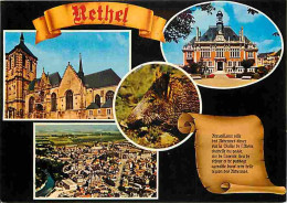 08 - Rethel - Multivues - Sangliers - Carte Neuve - CPM - Voir Scans Recto-Verso - Rethel