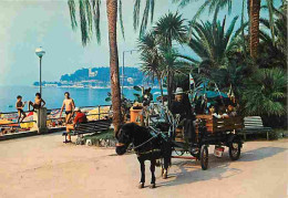 Animaux - Chevaux - Varazze - Jardins Sur Le Mer - Calèche - CPM - Voir Scans Recto-Verso - Caballos