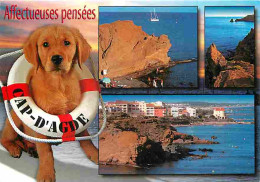 Animaux - Chiens - Cap D'Agde - Multivues - CPM - Voir Scans Recto-Verso - Hunde