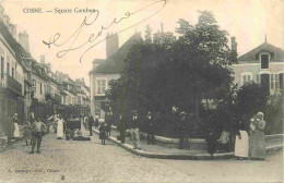 58 - Cosne Cours Sur Loire - Square Gambon - Animée - CPA - Oblitération De 1905 - Voir Scans Recto-Verso - Cosne Cours Sur Loire