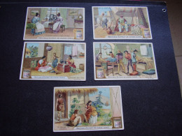 Original Old Cards Chromos Liebig S 754 Le Royaume De L' Aiguille - Liebig