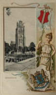 Relief - Embossed //  Wapen // Dordrecht - Geldersche Kade Ca 1900 - Dordrecht