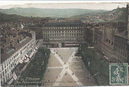 X111653 LOIRE SAINT ETIENNE VUE PANORAMIQUE PRISE DU CLOCHER DE L' HOTEL DE VILLE - Saint Etienne