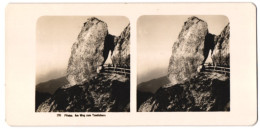 Stereo-Fotografie Wehrli A.G., Kilchberg, Ansicht Pilatus, Am Weg Zum Tomlishorn  - Stereoscoop