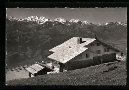 AK Beatenberg, Berghaus Niederhorn, Gspaltenhorn, Blümlisalp Und Doldenhorn  - Beatenberg