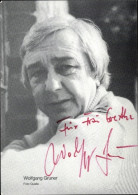 CPA Schauspieler Wolfgang Gruner, Portrait, Autogramm - Schauspieler