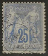 France  .  Y&T   .   68  (2 Scans)   .    O  .     Oblitéré - 1876-1878 Sage (Type I)