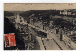 Morlaix Vue Prise Sur Le Viaduv Le Bassin Et Caserne - Morlaix