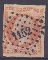 PC 1152 DUNKERQUE Nord Napoléon 40c Orange N° 106 (timbre Vendu Pour Son Oblitération) - Andere & Zonder Classificatie