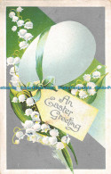 R114481 An Easter Greeting. An Egg And Flowers. B. B. London - Autres & Non Classés