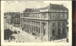 10580558 Genf GE Genf Hotel Post X 1911  - Autres & Non Classés