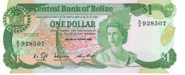 BELIZE P46b 1 DOLLAR 1.1.1986       UNC. - Belize