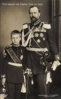 CPA Prince  Leopold Und Erbprinz Ernst Zur Lippe, Portrait - Familles Royales