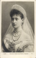 CPA Alexandra Feodorowna, Kaiserin Von Russland - Royal Families