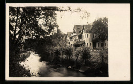 AK Krummenhennersdorf B. Freiberg, Teilansicht Mit Kirchlichem Bundehaus  - Freiberg (Sachsen)