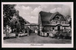AK Freiberg, Gasthof Schrödermühle, Beliebter Ausflugsplatz  - Freiberg (Sachsen)