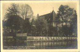 10580497 Kuesnacht Kuesnacht Hotel Pension Sonne X 1918 Kuesnacht ZH - Otros & Sin Clasificación