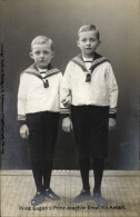 CPA Prince Eugen Und Prince Joachim Ernst Von Anhalt - Familles Royales