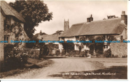 R113965 Stoke Village And Church. Hartland. Sweetman. Sunshine. No 4283. RP. 193 - Monde