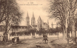 15 , Cpa CAEN , 19 , L'abside De L'Abbaye Aux Hommes  (15513) - Caen