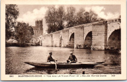 78 MANTES  Carte Postale Ancienne[64388] - Autres & Non Classés