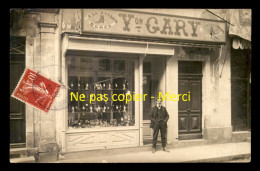 47 - MONCLAR - MAGASIN DE CHAUSSURES YVON GARY A LA BOTTE DOREE - CARTE PHOTO ORIGINALE - Altri & Non Classificati