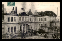 47 - AGEN - INCENDIE DE LA PREFECTURE LE 21 OCTOBRE 1904 - Agen