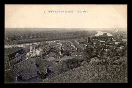 47 - PORT-STE-MARIE - VUE COTE OUEST - Sonstige & Ohne Zuordnung