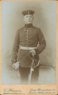 CdV Wolfenbüttel, Deutscher Soldat In Uniform, Portrait - Fotografie