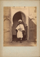 Photo Marokko, Maurischer Soldat, Maghreb, Portrait, 1884 - Fotografie