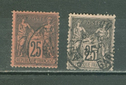 France  91   Ob   B/TB     Et 97 Ob   - 1876-1898 Sage (Type II)