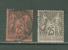 France  91   Ob  B/TB   Et 97 Ob   - 1876-1898 Sage (Tipo II)