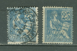 France  114 Et 118   Ob  Quasi TB  - Used Stamps