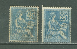 France  114 Et 118   Ob  B/TB  - Used Stamps