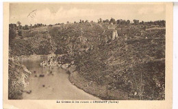 36  LES RUINES A CROZANT 1939 - Other & Unclassified