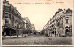 71 CHALON SUR SAONE  Carte Postale Ancienne [66552] - Other & Unclassified